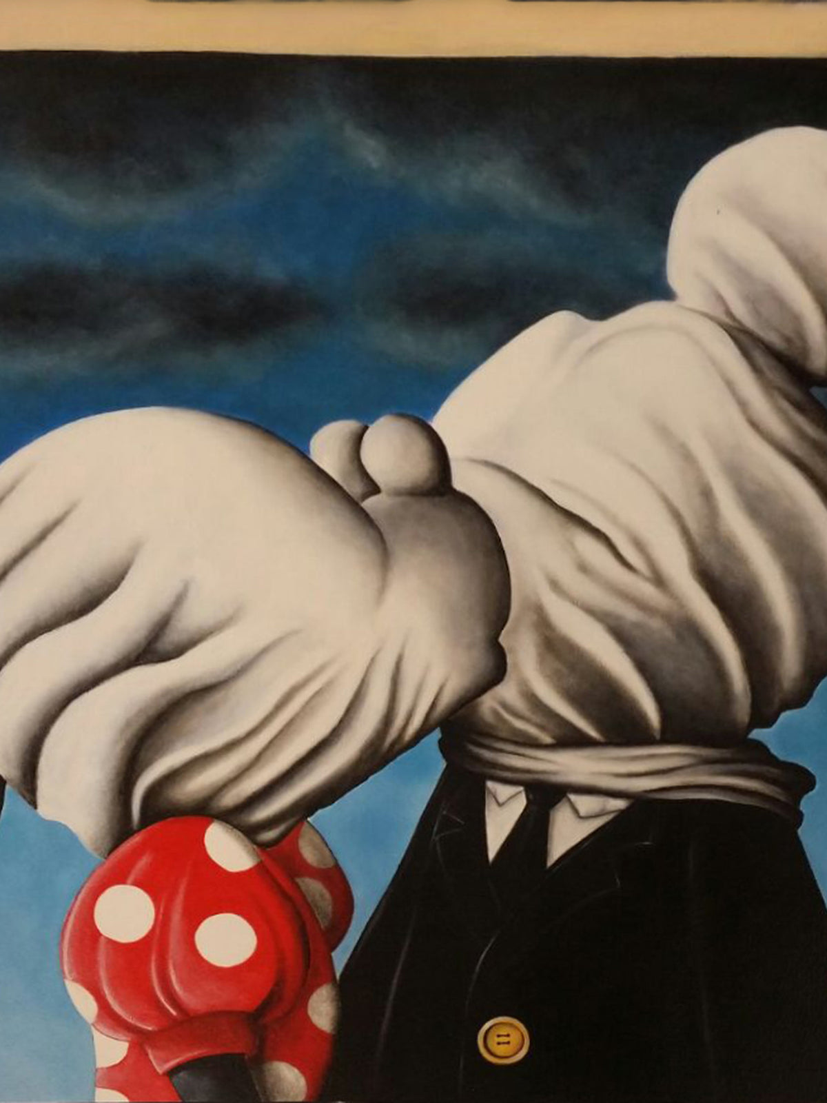 Gli amanti (Omaggio a Magritte)