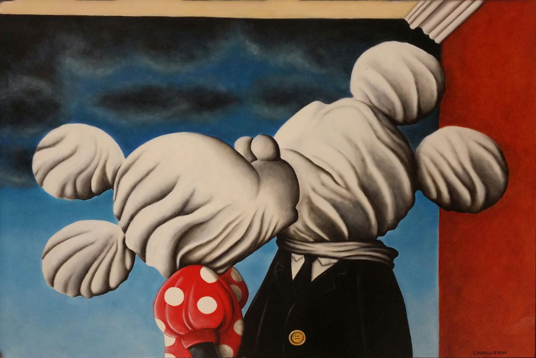 Gli amanti (Omaggio a Magritte)